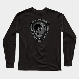 VIKING SHIELD 9 (Werewolves with PERTHRO – Mysteries, Secrets, Occult Abilities) Long Sleeve T-Shirt